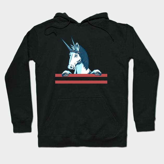 Fake unicorn Hoodie by Shankara